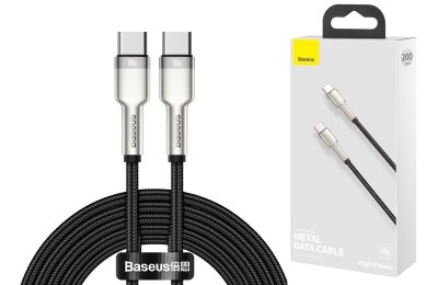 Kabel USB-C - USB-C BASEUS Cafule Metal 100W 2 m