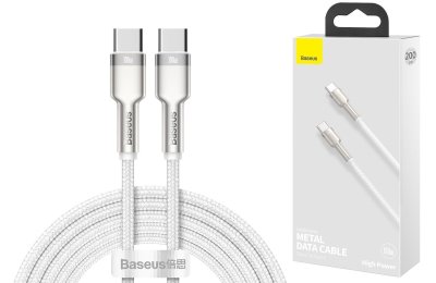 Kabel USB-C - USB-C BASEUS Cafule Metal 100W 2 m