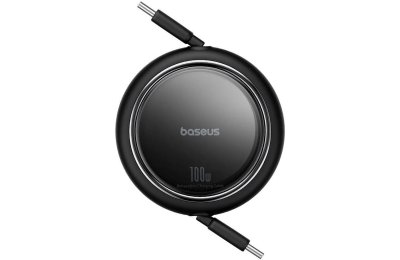 Kabel USB-C - USB-C BASEUS Free2Pull Mini 100W 1.5 m Czarny
