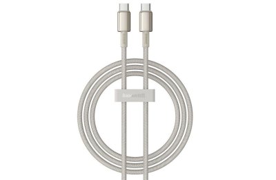Kabel USB-C - USB-C BASEUS Tungsten Gold 100W 1 m Złoty