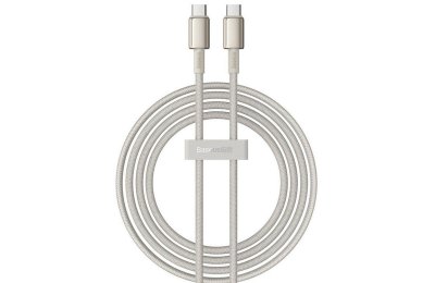 Kabel USB-C - USB-C BASEUS Tungsten Gold 100W 2 m Złoty