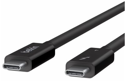 Kabel USB-C - USB-C BELKIN INZ003BT1MBK Thunderbolt 4 100W 1 m Czarny
