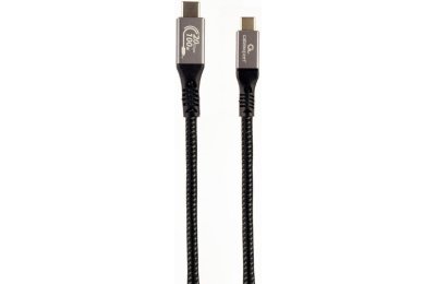 Kabel USB-C - USB-C CABLEXPERT USB 3.2 Gen. 2 100W 1.5 m Czarny