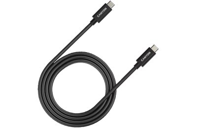 Kabel USB-C - USB-C CANYON UC-44 4.0 1 m 240W Czarny
