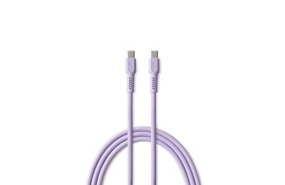 Kabel USB-C - USB-C COLORUM CK60-CC-09 1.8 m Lawendowy