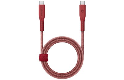 Kabel USB-C - USB-C ENERGEA Flow MFi 240W 1.5 m Czerwony