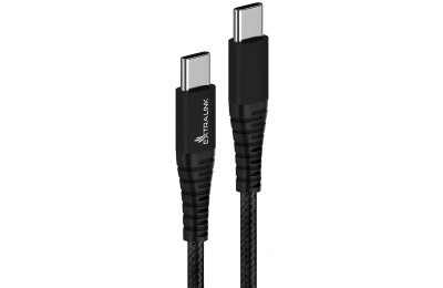 Kabel USB-C - USB-C EXTRALINK Smart Life Cable 100W 2m Czarny