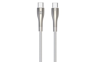 Kabel USB-C - USB-C FOREVER Sleek 60W 1 m Biały