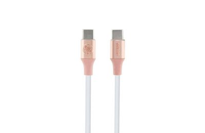 Kabel USB-C - USB-C GUESS Fast Charging 1.5m Różowy