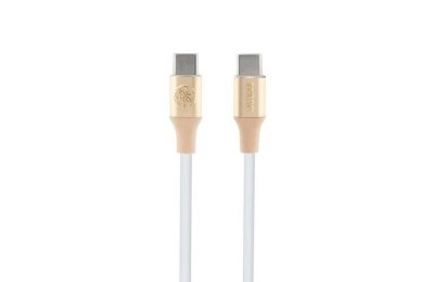 Kabel USB-C - USB-C GUESS Fast Charging 1.5m Złoty