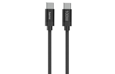 Kabel USB-C - USB-C HAMA 201740 1.5 m Czarny