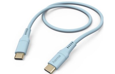 Kabel USB-C - USB-C HAMA Flexible 1.5 m Niebieski