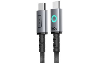 Kabel USB-C - USB-C INIU Leopard 100W 2 m Czarny