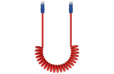Kabel USB-C - USB-C NEWELL 100W 1.5 m Czerwono-granatowy