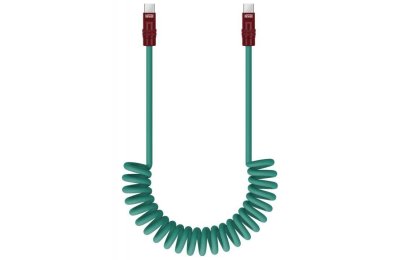 Kabel USB-C - USB-C NEWELL 100W 1.5 m Zielono-bordowy