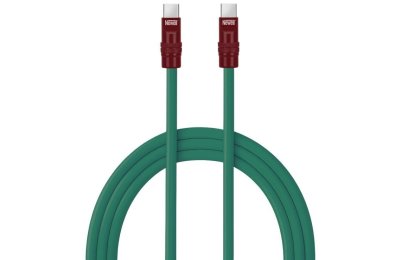Kabel USB-C - USB-C NEWELL 100W 2 m Zielono-bordowy