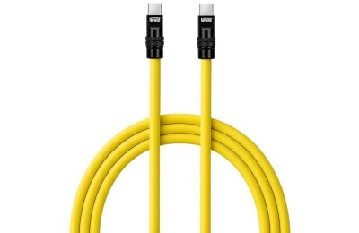 Kabel USB-C - USB-C NEWELL 100W 2 m Żółto-czarny