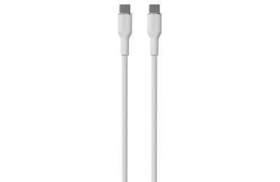 Kabel USB-C - USB-C PURO Icon Soft Cable 1.5 m Biały