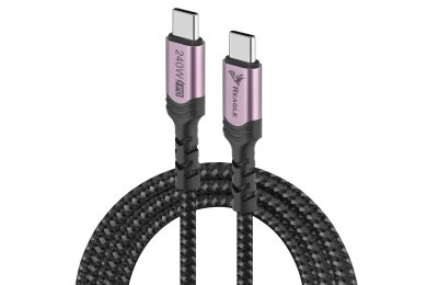 Kabel USB- C - USB-C REAGLE RUC500S  - 5M PD 240W 5A do iPhone 15 16, MacBook Pro Air QC 4.0
