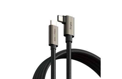 Kabel USB-C - USB-C RINGKE USB 3.2 Gen 2x2 PD240W 2 m Czarny