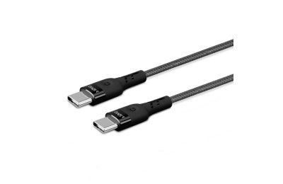 Kabel USB-C - USB-C SAVIO CL-151 60W 2 m Czarny