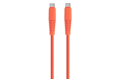 Kabel USB-C - USB-C SETTY KSC-C-1.5210 2.1A 1.5 m Pomarańczowy