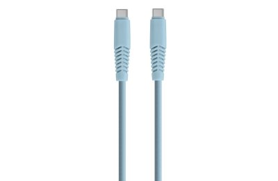Kabel USB-C - USB-C SETTY KSC-C-1.523 2.1A 1.5 m Niebieski