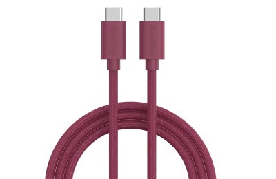 Kabel USB-C - USB-C SMARTLINE 17116 60W 2 m Czerwony