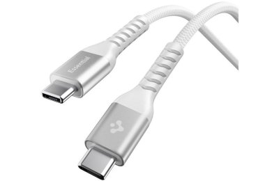Kabel USB-C - USB-C SPIGEN EB10010CCA Essential 100W 1 m Biały