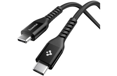 Kabel USB-C - USB-C SPIGEN EB10010CCA Essential 100W 1 m Czarny