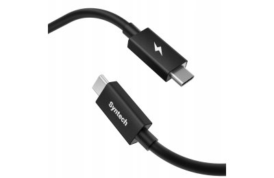 Kabel USB-C - USB-C SYNTECH BC600 100W 1 m Czarny