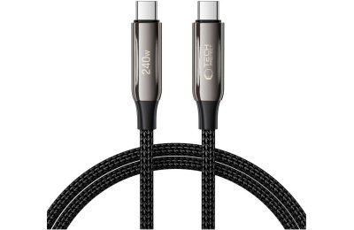 Kabel USB-C - USB-C TECH-PROTECT UB10T Ultraboost 240W 1 m Czarny