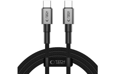Kabel USB-C - USB-C TECH-PROTECT UltraBoost DNA 100W 2 m Szary