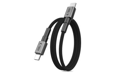 Kabel USB-C - USB-C TECH-PROTECT UltraBoost DNA MagTwist PD 100W/5A 1 m Grafitowy