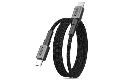 Kabel USB-C - USB-C TECH-PROTECT UltraBoost DNA MagTwist PD 100W/5A 2 m Grafitowy