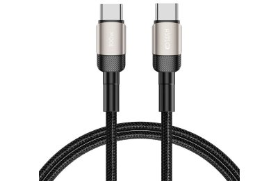 Kabel USB-C - USB-C TECH-PROTECT UltraBoost EVO PD100W/5A 1 m Czarno-beżowy