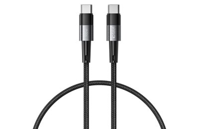 Kabel USB-C - USB-C TECH-PROTECT UltraBoost PD100W/5A 0.25m Szary