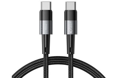 Kabel USB-C - USB-C TECH-PROTECT UltraBoost PD60W/3A 1m Szary