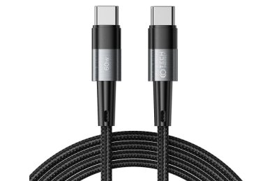 Kabel USB-C - USB-C TECH-PROTECT UltraBoost PD60W/3A 2m Szary