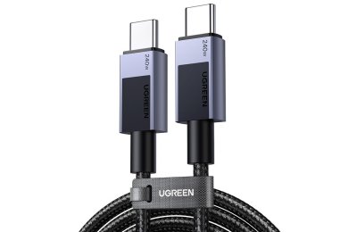 Kabel USB-C - USB-C UGREEN L513 240W 2 m Szary