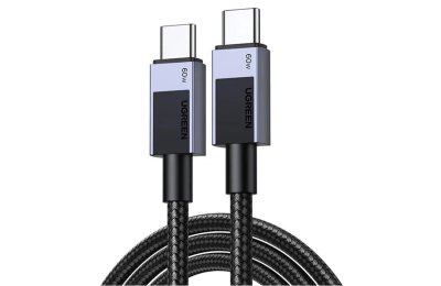 Kabel USB-C - USB-C UGREEN L524 60W 1 m Szary