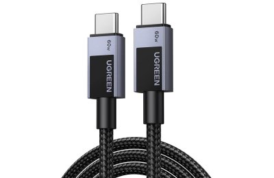 Kabel USB-C - USB-C UGREEN L524 60W 3m Szary