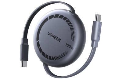 Kabel USB-C - USB-C UGREEN L531 100W 1 m Szary