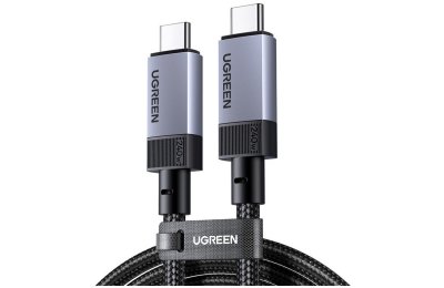 Kabel USB-C - USB-C UGREEN L705 240W 1 m Czarno-szary