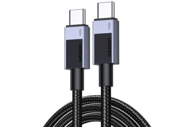 Kabel USB-C - USB-C UGREEN PD L512 100W 0.5 m Szary