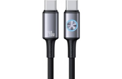 Kabel USB-C - USB-C USAMS Huan Series SJ751 240W 1.2 m Szary