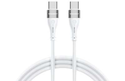Kabel USB-C - USB-C WOZINSKY WSTCC2 65W 2 m Biały