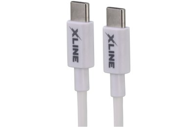 Kabel USB-C - USB-C XLINE 60W 1 m Biały