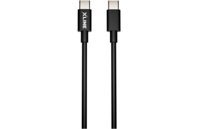 Kabel USB-C - USB-C XLINE 60W 1 m Czarny