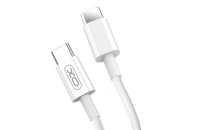 Kabel USB-C - USB-C XO NB124 40W 1 m Biały